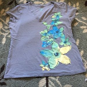 Old Navy Flower Tee